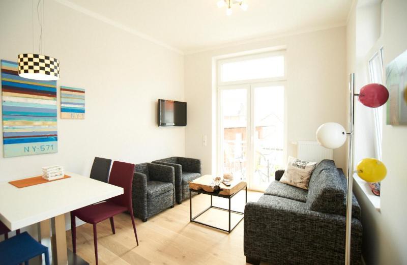 Apartment Eisberg 4 Mit Balkon Norderney Zewnętrze zdjęcie